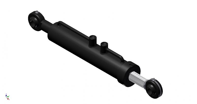 Cilindros hidráulicos para retroescavadeira